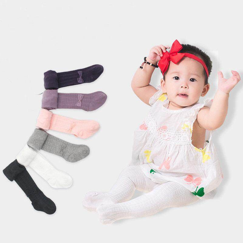 newborn baby girl white tights