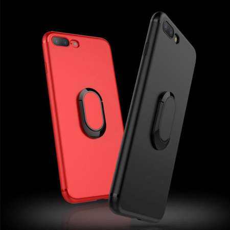 IPhone 6 Plus Case, iPhone 6 วินาที PLUS Case, Luxury แหวนที่วางแบบโลหะการดูดซับแม่เหล็กฝาครอบเคสใส่โทรศัพท์