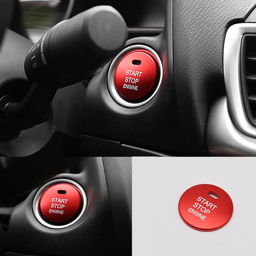 Nút Nhấn Khởi Động Động Cơ Trang Trí Cho CX-3-4-5 3 Axela (Màu Đỏ)
