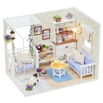 miniature diy house kit