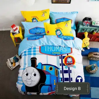 Thomas And Friends Bedsheet Thomas Friends Set Cadar Lazada