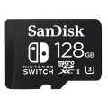 SanDisk Nintendo Switch 128 GB 100 MB/s U3 UHS I Micro SDHC Kartu Memori (SDSQXAO-128G-GN6ZA)