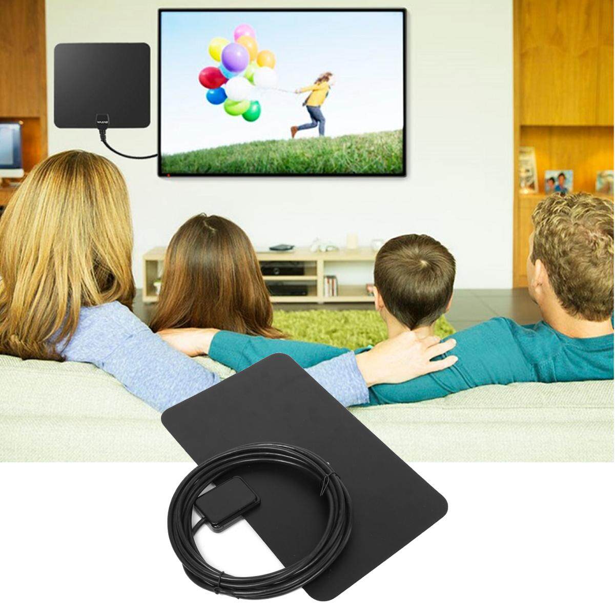 Digital High Definition Ultra Thin Flat Antenna Hdtv Tv Hd Vhf Fox Scout Style