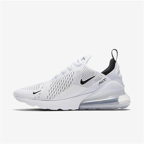 Nike_Official Air_Max_270 Low Top ( White Black ) WOMENS Running Shoe Fashion Training Shoes