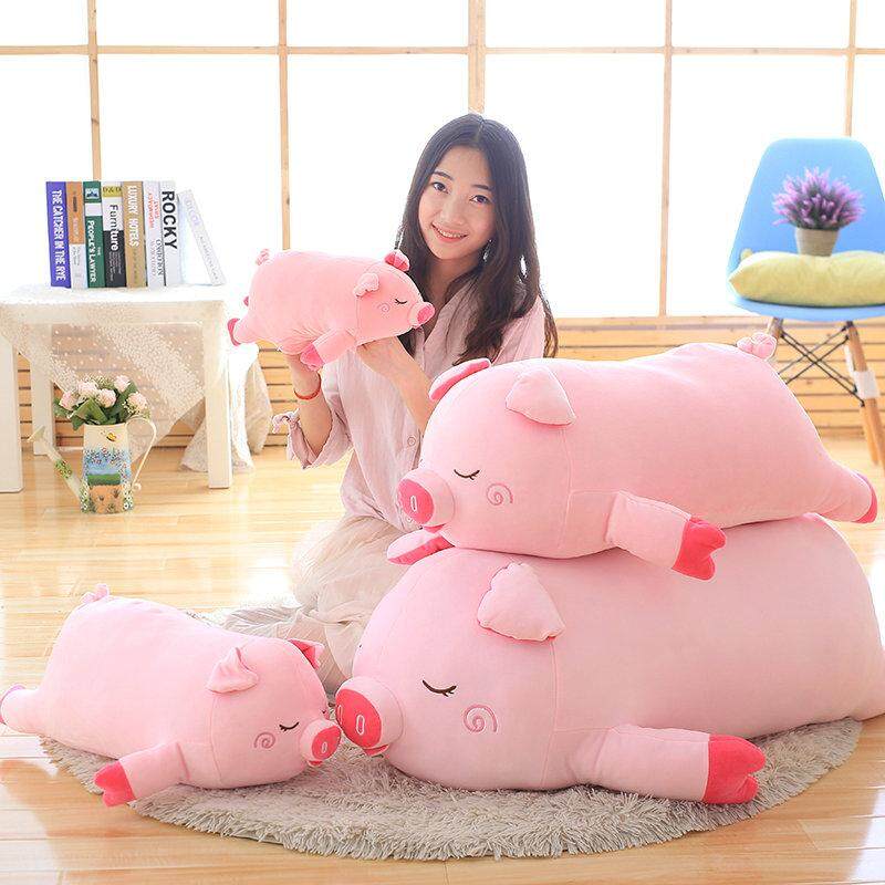 pink pig stuffed animal