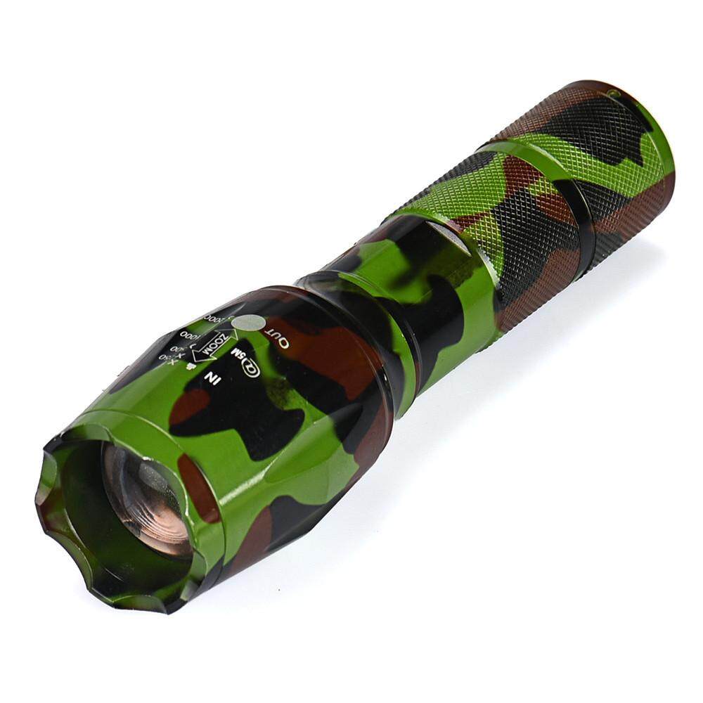 Super Bright X800 Tactical Flashlight LED Zoom Military Torch G700