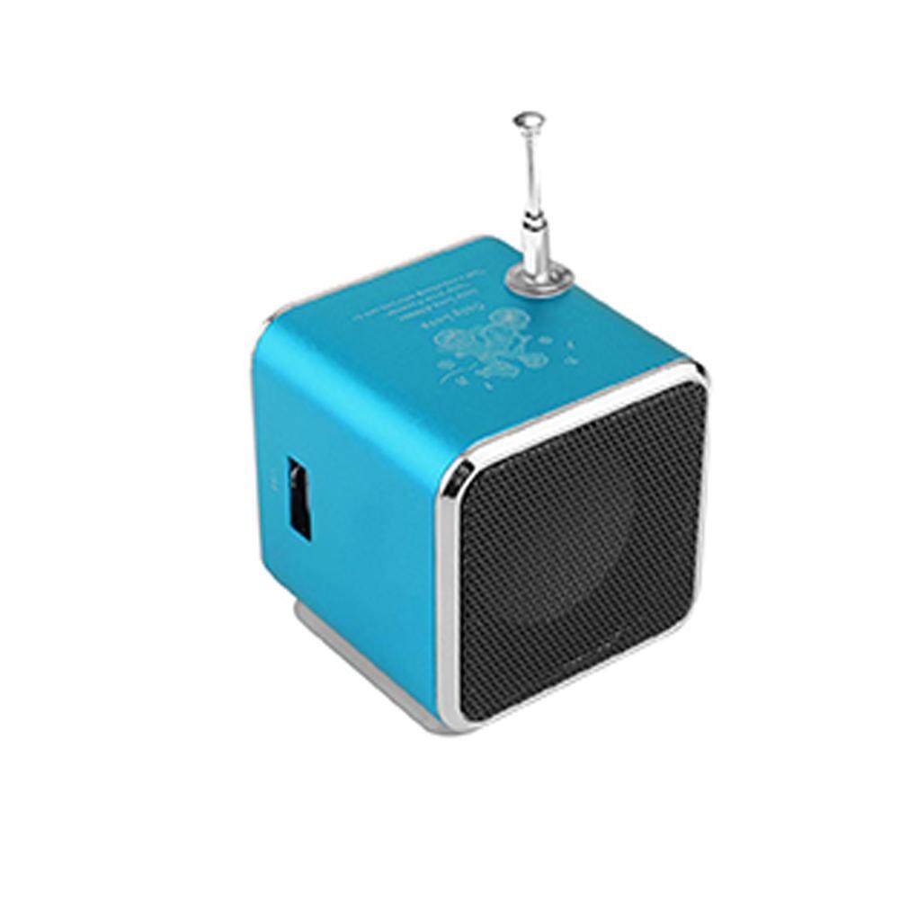 SunnyShop Mini Micro USB Stereo Loa Di Động Nghe Nhạc FM Đài Phát Thanh cho MÁY TÍNH MP3/4 Máy Tính Xách Tay