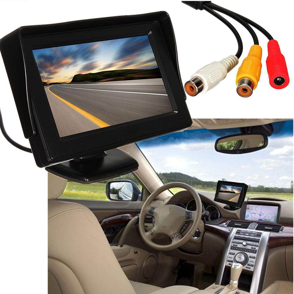โปรโมชั่น 4.3 Inch LCD TFT Screen Display Car Vehicles Dvd Vcr Players