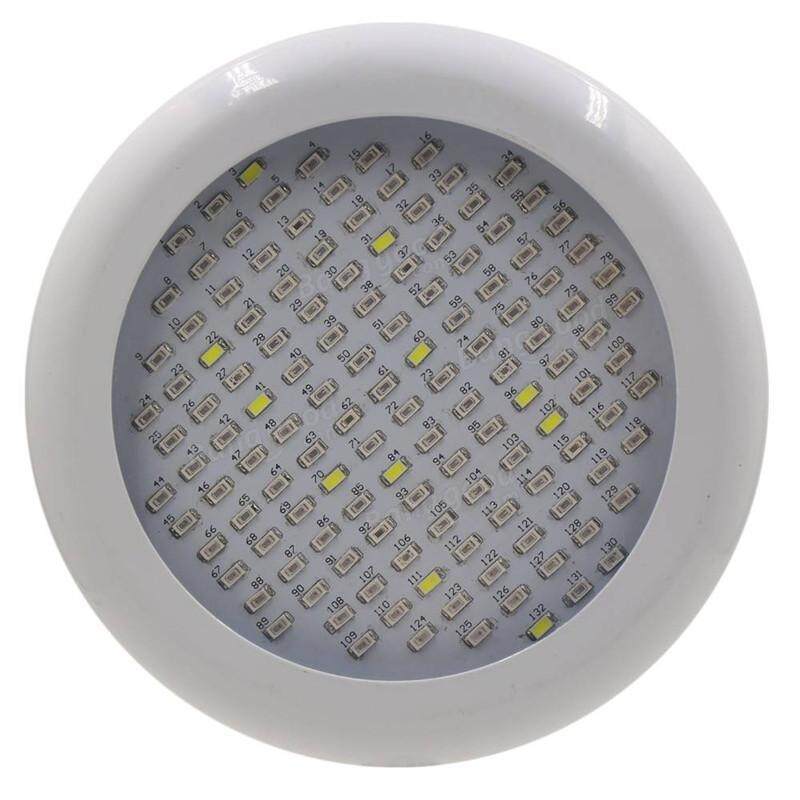 50 W UFO Suốt 132 LED Cây Phát Triển Ánh Sáng Làm Vườn Nhà Kính Hoa Cây Giống Đèn # Phích Cắm US