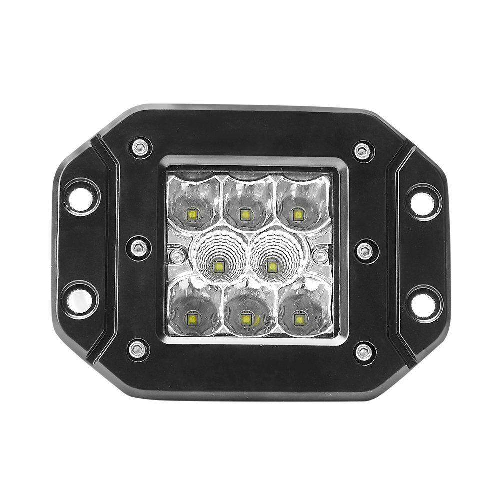 BỘ 2 Bột Thông Tắc Núi Ba Hàng LED Vỏ Quả 80 W Combo Xà Đơn LED Làm Đèn Thanh Offroad SUV