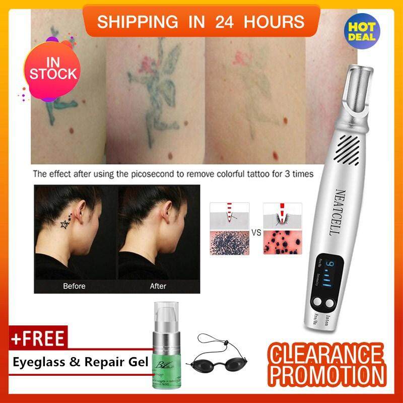 Free Gift] Mole Freckle Removal Machine Tattoo Scar Remover Picosecond  Laser Pen Device + Repair Gel | Lazada