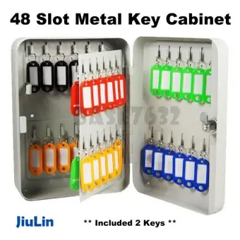 Jiulin 48 Slot Slots Lot Hook Position Metal Key Keys Box Storage