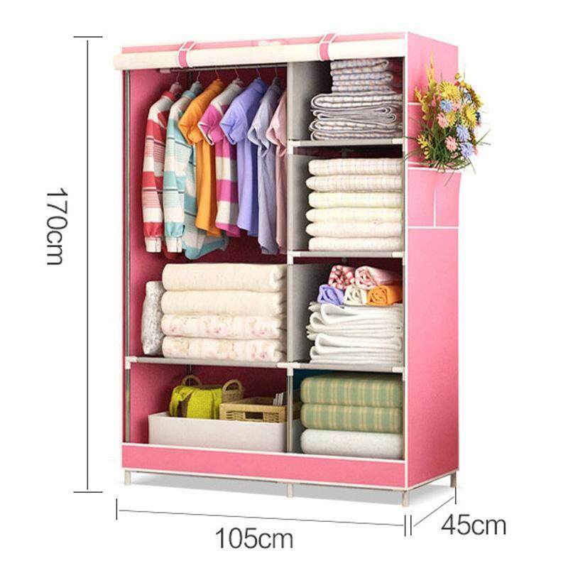 Modern Trendy Fashion Home Bedroom Furniture Storage Portable Assembly Multi-purpose Bedroom Storage Cabinets Wardrobe Closets