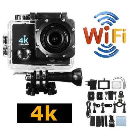Costel 4K Ultra HD12MP 1080P Wifi APP Remote Control Sport Action Camera Waterproof