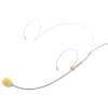 Miracle Shining Double Earhook Wired Headset Headworn Microphone Beige XLR 3Pin