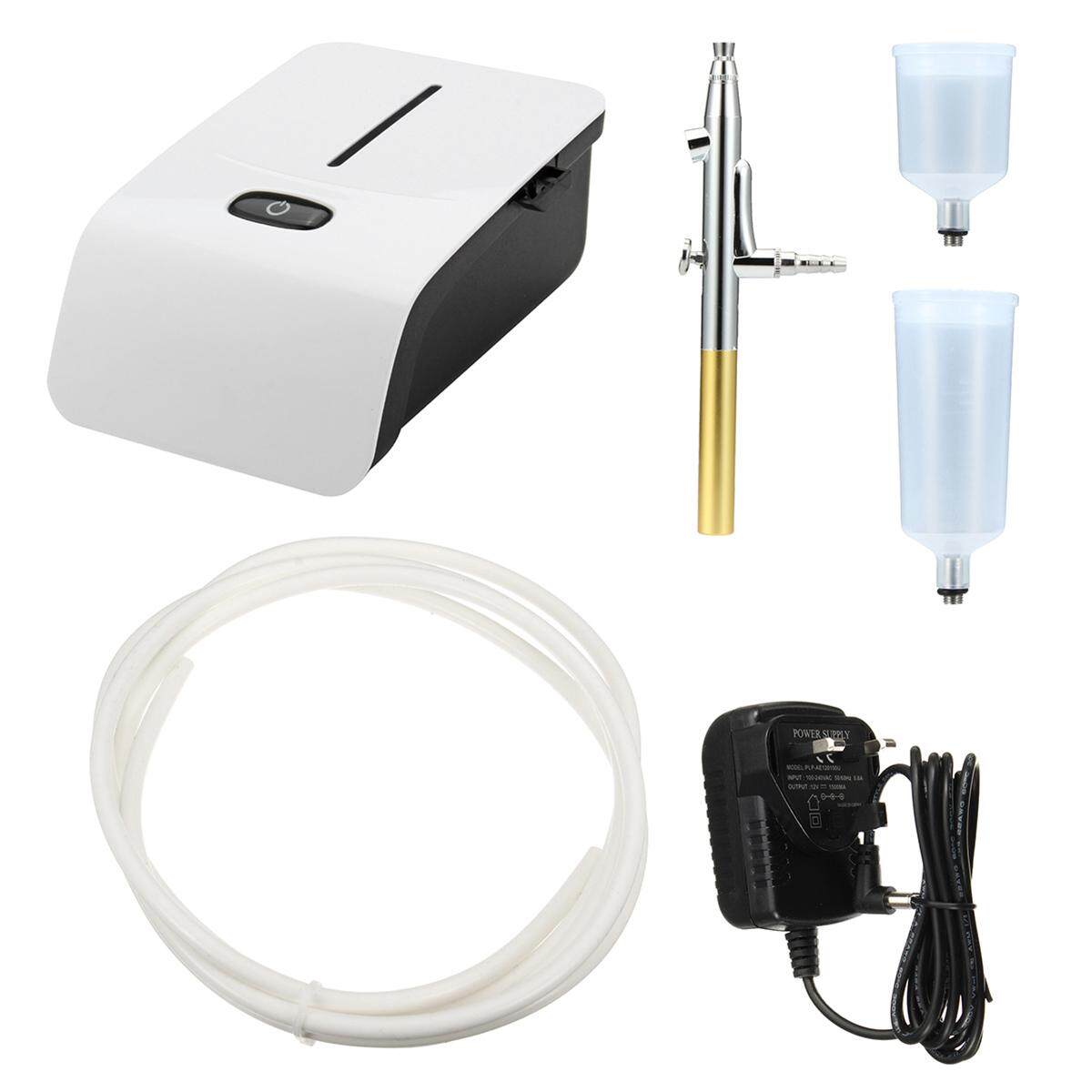 Cake Art Craft Decorating Airbrush and Compressor Kit Spray 25 psi 1.8 bar - intl