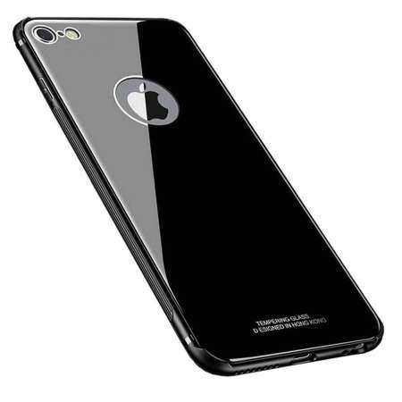 ปิดป้องกัน iPhone 6 Plus/6 วินาที Plus TPU + กระจกเทมเปอร์ฝาหลัง - INTL ปิดป้องกัน iPhone 6 Plus/6 วินาที Plus TPU + กระจกเทมเปอร์ฝาหลัง - INTL