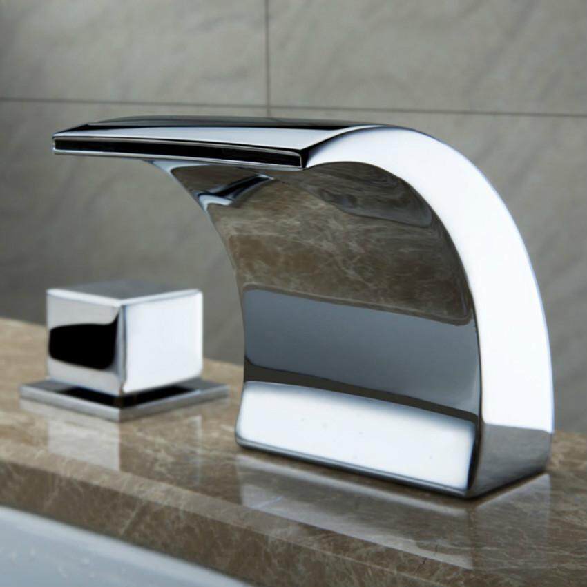 Tap Bathroom,Waterfall Faucet,bath Room Faucet,LED Light Faucet