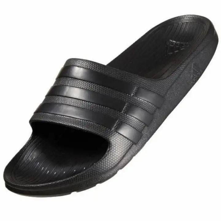 adidas duramo slide all black