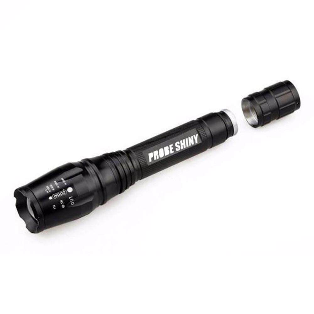 X800 XML T6 LED Zoom Tactical Military Flashlight Super Torch Set