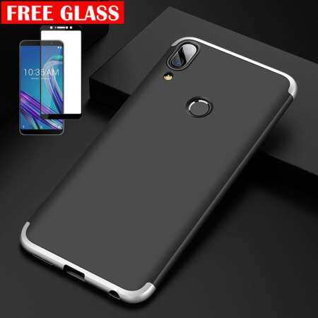 【 Glass】For ASUS ZenFone MAX Pro M1 360 องศาเต็มรูปแบบกันกระแทกป้องกันเคสโทรศัพท์สำหรับ ASUS ZenFone MAX Pro m1