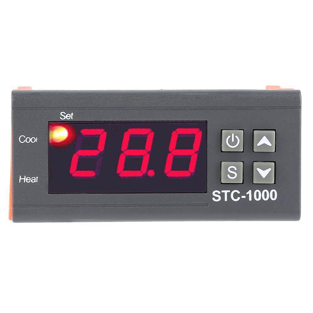 Digital Temperature Controller Temp Sensor Electric Thermostat Control 110-220V