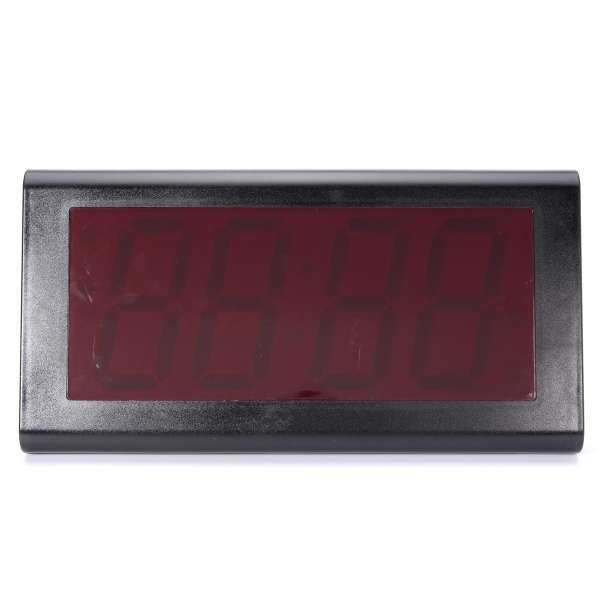 Modern Design 3D Digital Large LED Desk Wall Clock Home Decoration Square Watch #red