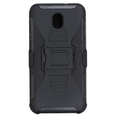 สำหรับ Galaxy J730 J7 Pro 2017 Kickstand และ Belt swivel CLIP ปลอก Heavy Duty เกราะกันกระแทก HOLSTER Defender เต็มรูปแบบทนทานป้องกันกรณี
