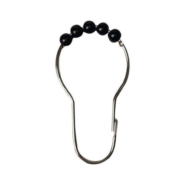12x Shower Curtain Rings Stainless Steel 12x Shower Curtain Rings Stainless Steel For Hook Set Black Intl Philippines