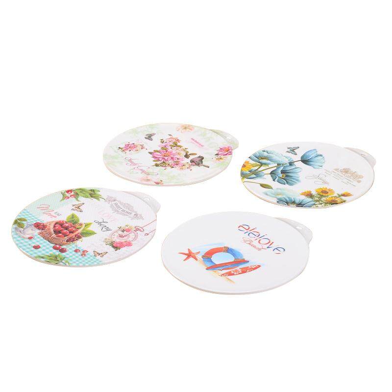 Yunlong Melamine Tấm Lót Đĩa Ăn Lót Khay Tấm Lót Bát Đĩa Tấm Lót Bàn Ăn Món Ăn Đệm Miếng Lót Cách Nhiệt Chống Trượt Dày Chống Trượt Miếng Lót Cách Nhiệt Con