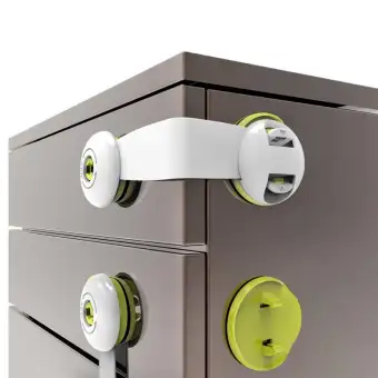 3 Pieces Baby Child Safety Lock Lengthen Drawer Cabinet Cupboard