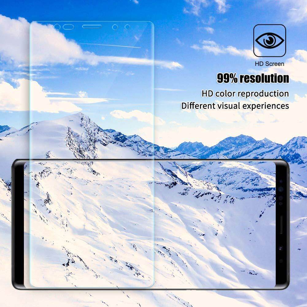 LUOWAN 3 Pack For Samsung Galaxy Note 9  PET Screen Protector HD Full Coverage-Clear