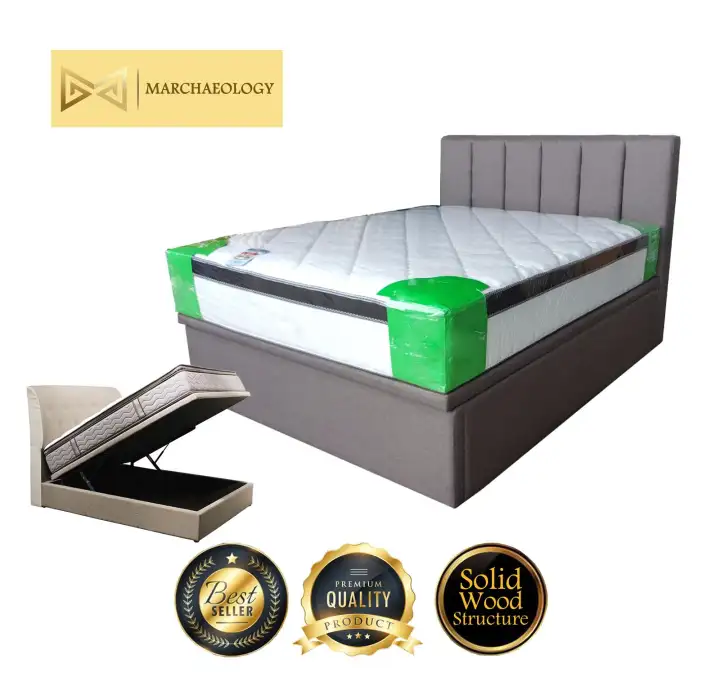 Marco Premium King Size Storage Bed Bedframe 6ft