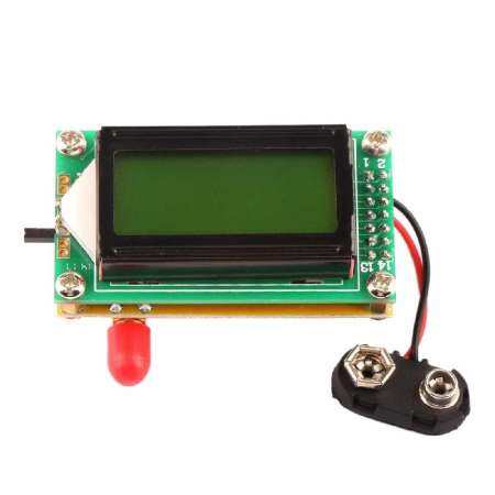 LITAO For measurement F/ ham Radio High Accuracy LCD 1~500 MHz 9V Frequency Counter Tester