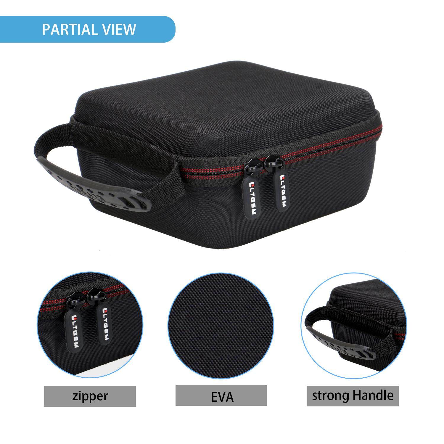Travel Protective Carrying Storage Bag LTGEM EVA Hard Case for Nebula Capsule Smart Mini Projector 