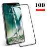 Kobwa Full Screen 10D Curved Tempered Glass Screen Protective Film Protector for IPhone 6s 6splus 7 8 7plus 8plus X Iphone Tempered Screen Protective