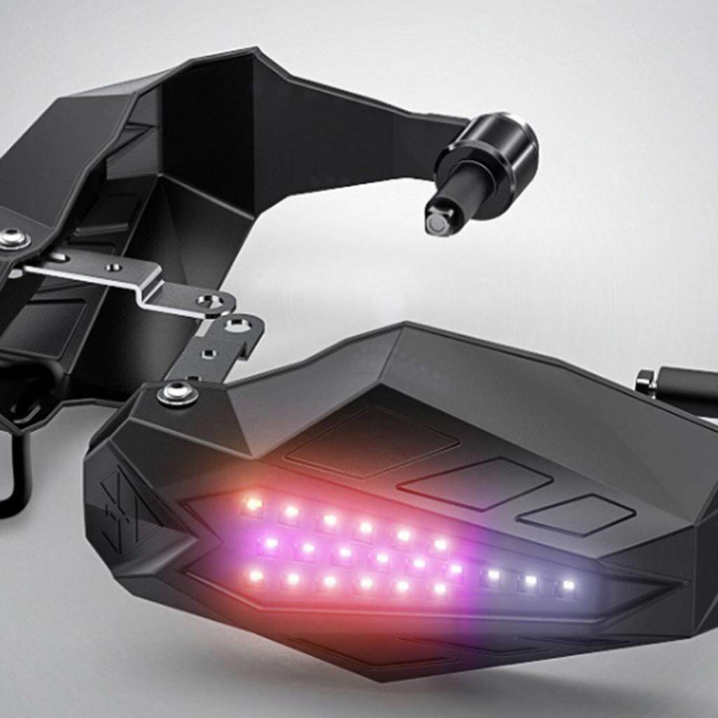 Miracle Shining 2Pcs Motorcycle Hand Guard Protector Cover Handlebar