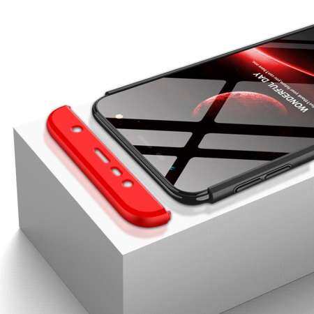 Luxury 360 Degree Full Protection Hard PC Cover For Samsung Galaxy J6 Plus Case 3 in 1 Matte Plastic Full Body Phone Case