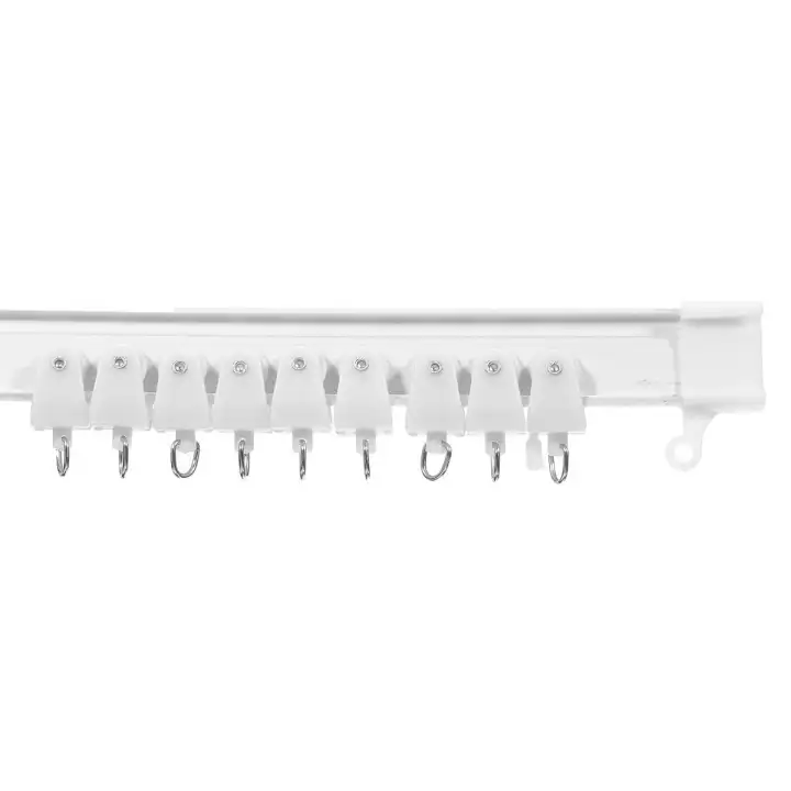 4 5 Meter Cuttable Bendable Curtain Track Rail For Straight Bay
