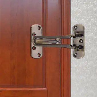 Heavy Duty Zinc Alloy Safety Guard Security Door Lock Latch For