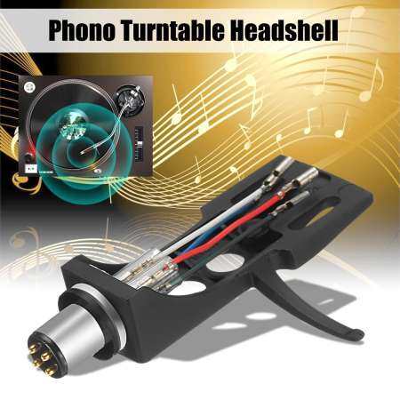 【การจัดส่ง + Super DEAL + จำกัด Offer】Black LP Turntable Headshell Mount สำหรับ Technics SL1200 SL1210 MK2