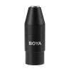 BOYA Microphone 3.5mm Female Audio Adapter to 3-pin XLR Male Connector LF849