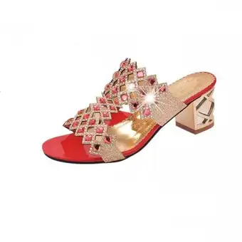 ladies beach sandals