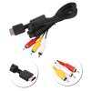 วิดีโอเสียง AV TO TV สายเคเบิลสำหรับ PlayStation PS2 PS3 ระบบเกม - INTL