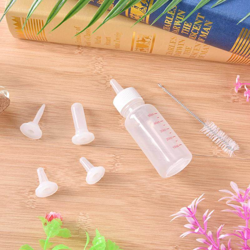 【Ready Stock】 50Cc Pet Nhỏ Chó Chó Con Mèo Mèo Con Thỏ Sữa Chăm Sóc Cho Con Bú Chai Xmas
