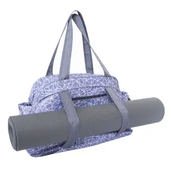 gym bag with yoga mat strap