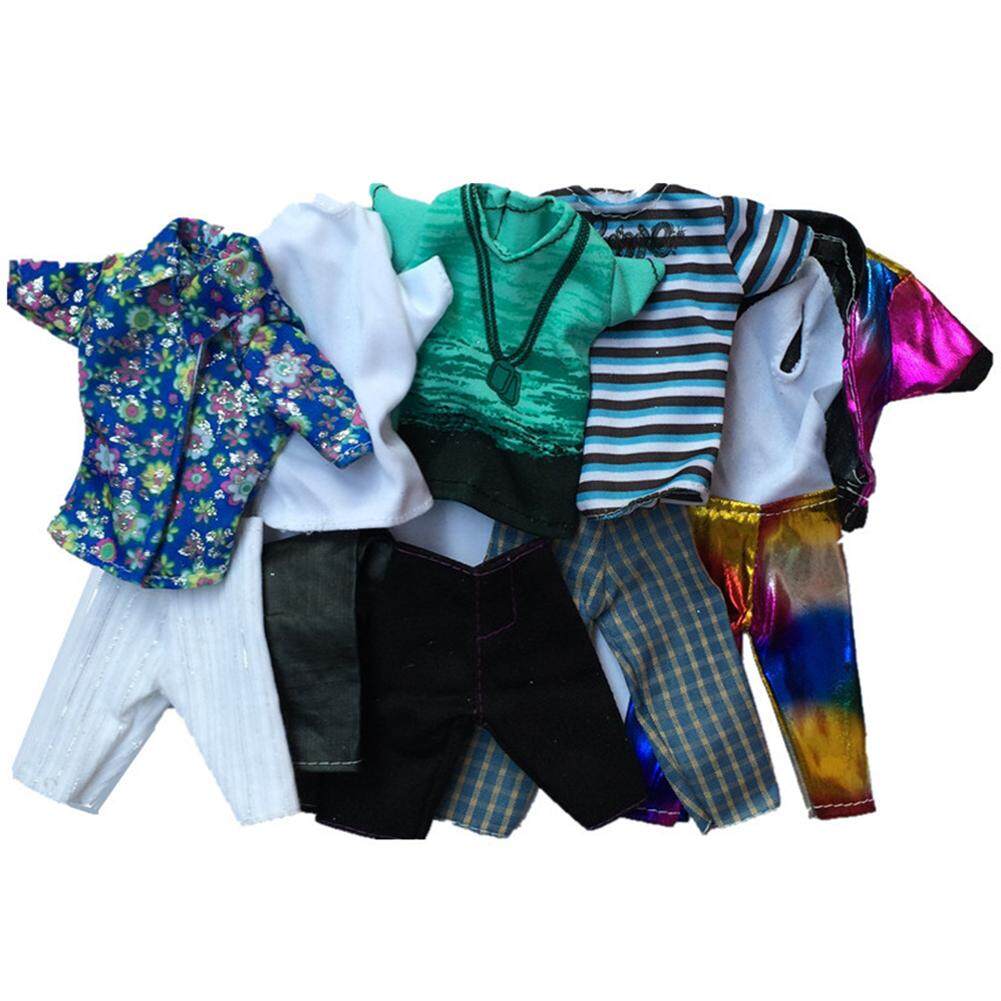 1PCS Blouse Outfit Casual Wear Clothes Trousers for Doll FS
