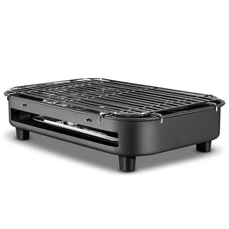 Multi-function electric grill home electric baking pan smokeless teppanyaki bbq barbecue