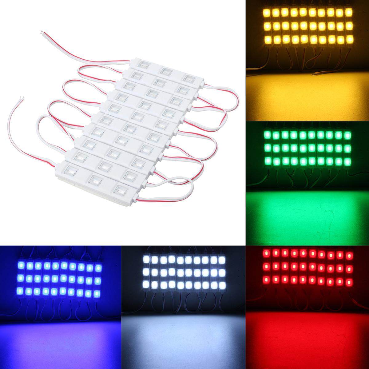 10ft 40Pcs Remote Control White LED Dressing Mirror Makeup Vanity Light Door Decor Lamp - intl