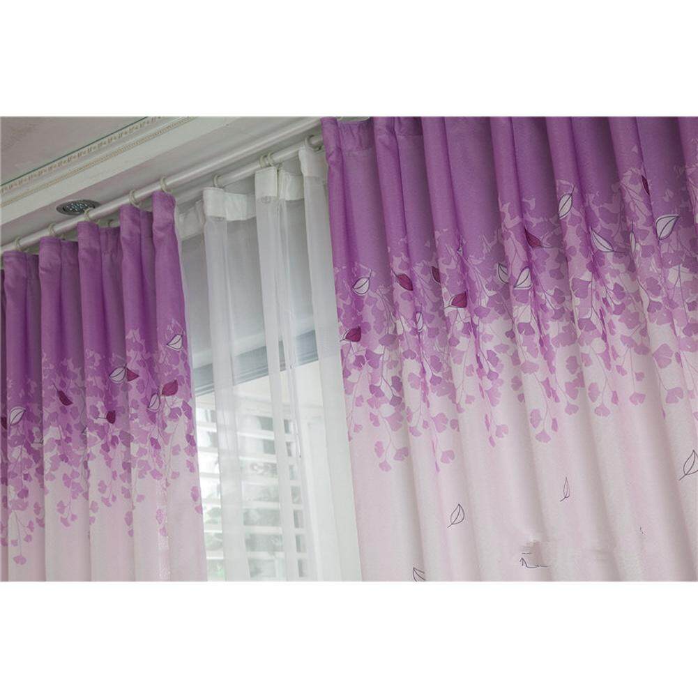 Home Printed Tree Design Bathroom Door Shower Curtain - intl